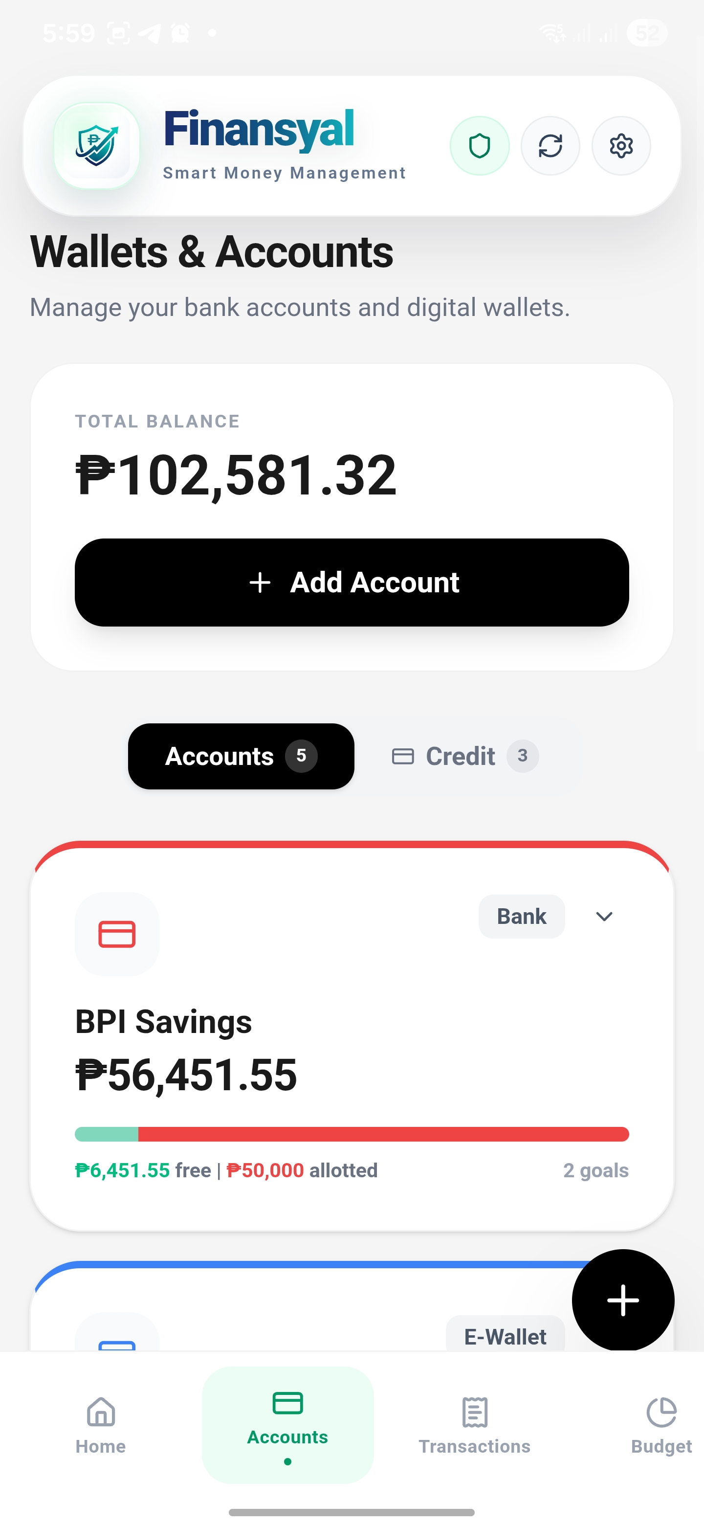 Accounts